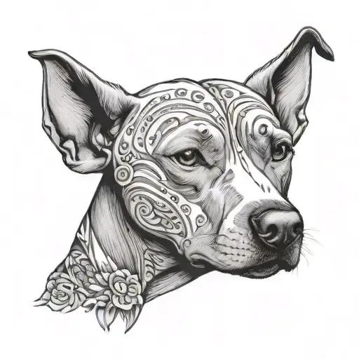 Sucks Sake Pitbull Dog