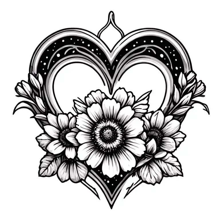 Paw Print Heart Flower Bee Infinity