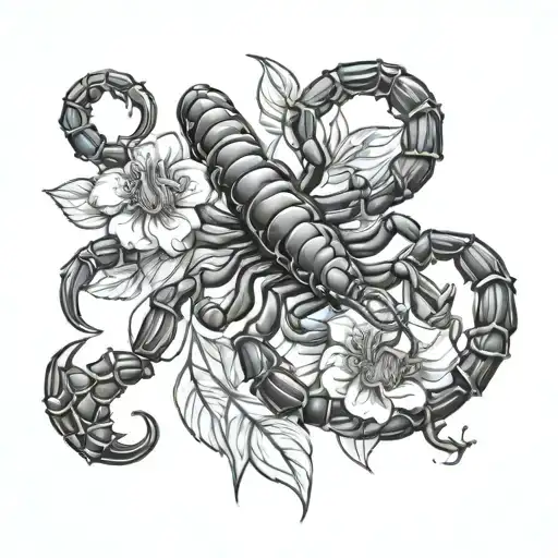 Floral Scorpion