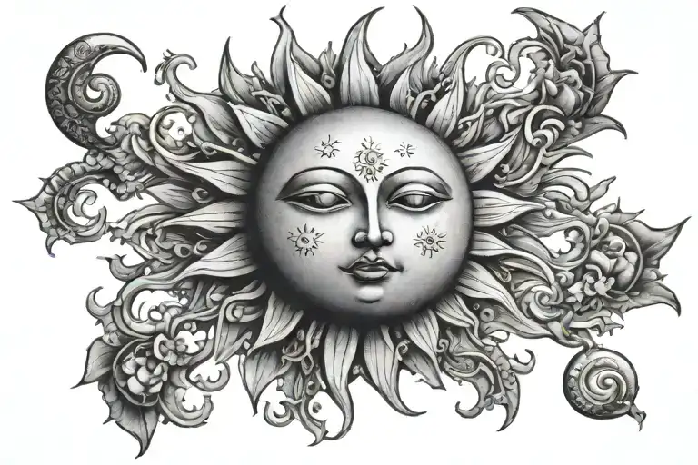 Sun Moon Starts Along