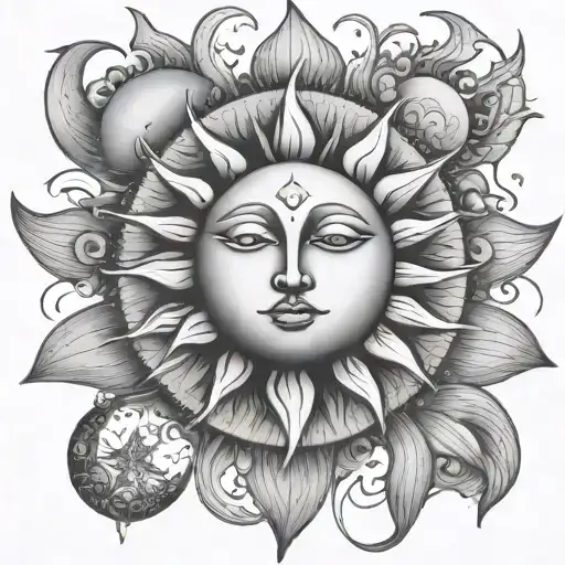 Sun Moon Starts Along