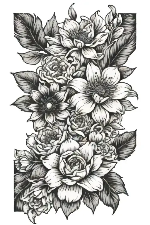 Birth Flower Bouquet