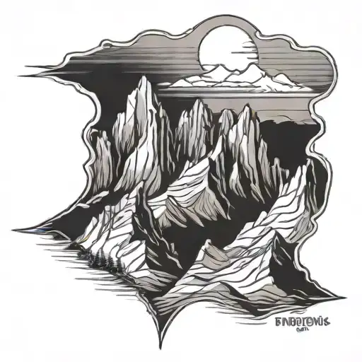 Patagonia Mountains Line Work