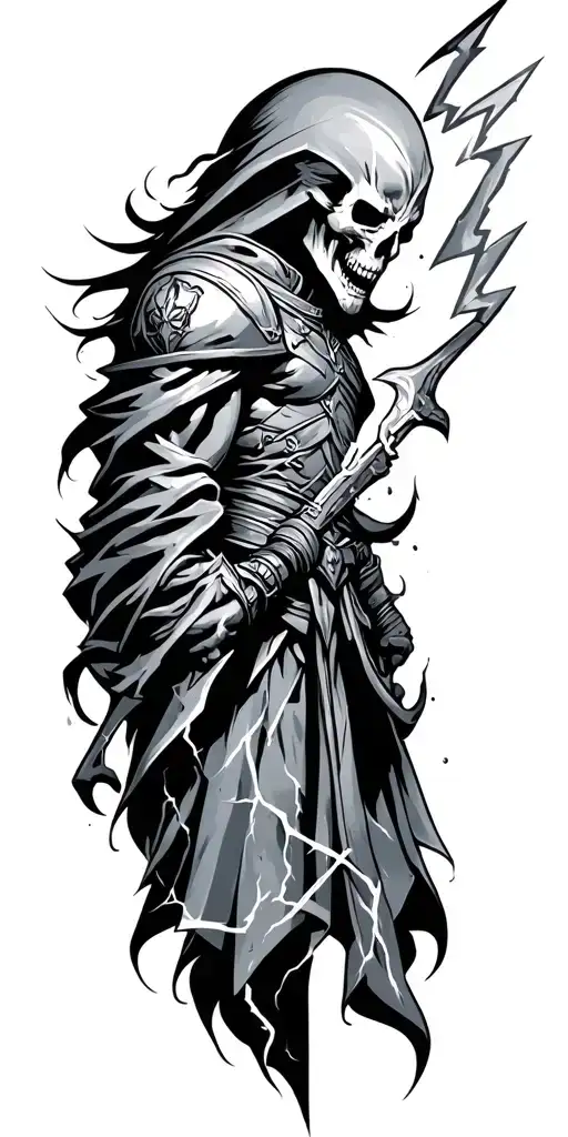 Zues Warriors Lightning Bolt Death