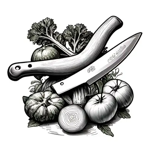 Chef Vegetables Knives