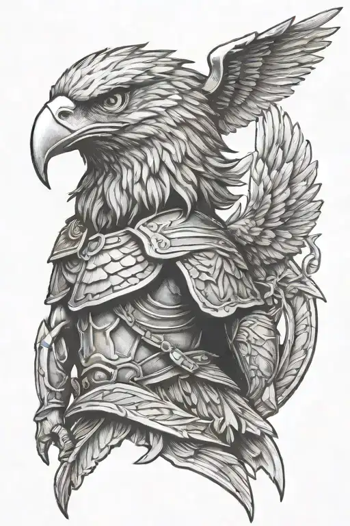 Spartan And Eagle
