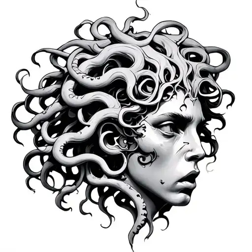 Medusa Head Cut Off Agony