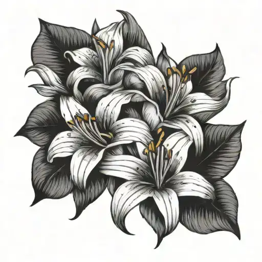 Wildflower Bouquet With Cali Lily Intertwined