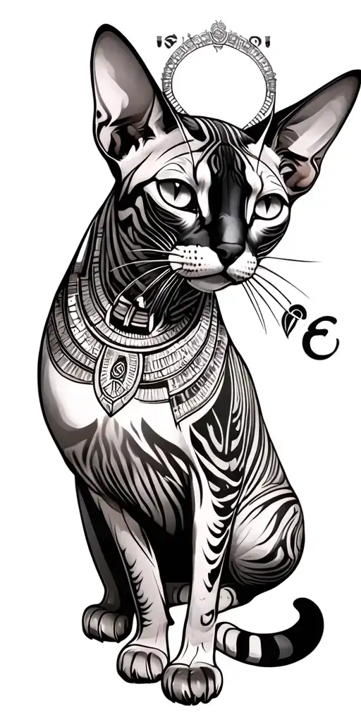 Eygptian Theme Including Sphynx