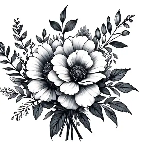 Birth Flower Bouquet