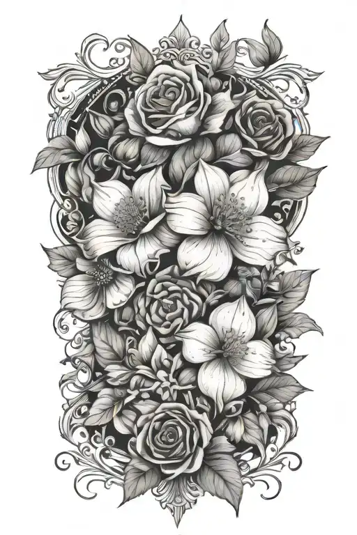 December February May October Flowers