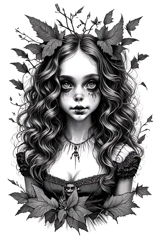 Horror Alice In Wonderland Fall