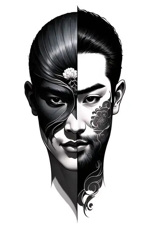 Japanese Masc Two Faces