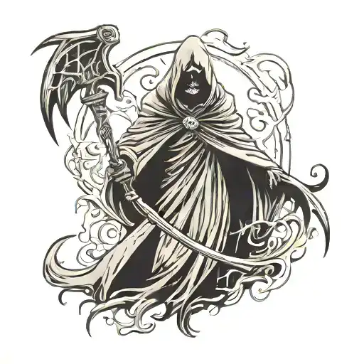 Grim Reaper Silohuette