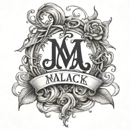 Tatoo Idea With The Word Ma