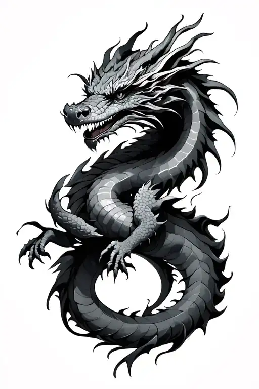 Dragon Wrapped Tightly