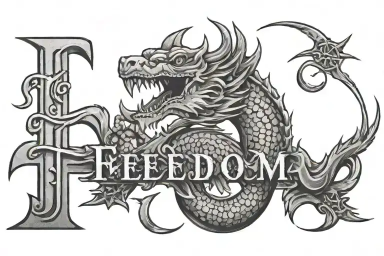 Made In China Freedom Alphabet