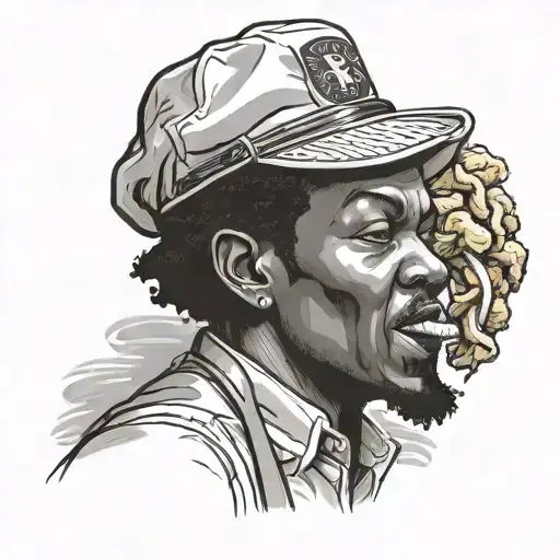 Black Person Eating Kfc