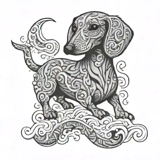 Imagine A Wiener Dog But It's Made Of Brain