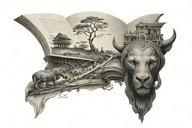 Small Paragraph On A Book With African Proverbs