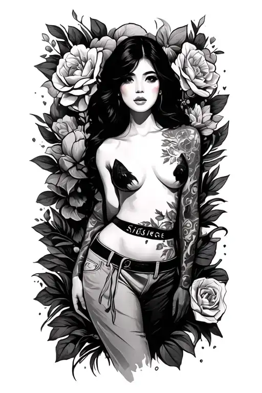 Sugubo Highlight On Your Face And Female Breasts And Pant