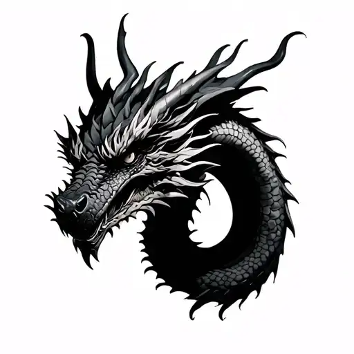 Realistic Dragon Sleeve