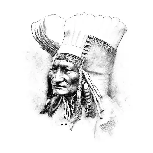 Sitting Bull Chef Indien