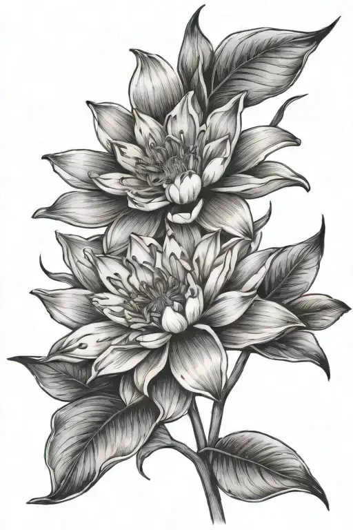 Waterlilly Daffodil Daisy