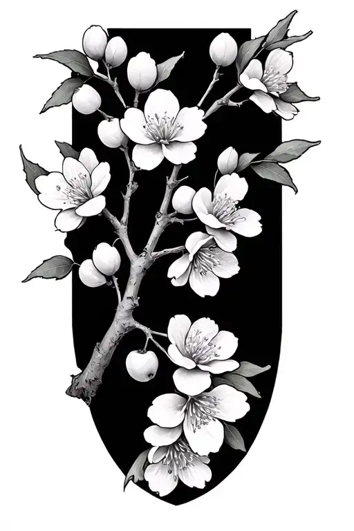 Cherry Blossom Branch