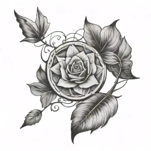 A Tattoo To Represent Overcoming Struggles And Then Rising Out On Top