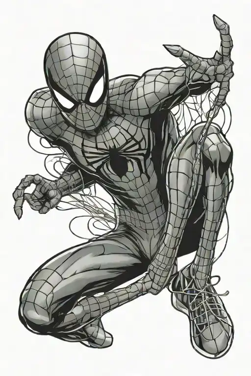 Spider-man With Green Day And Music