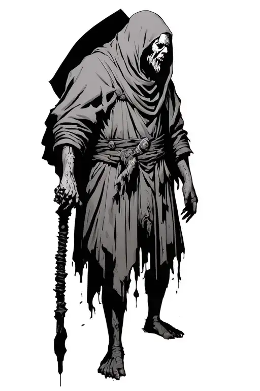 A Leper Character From The Darkest Dungeon Game