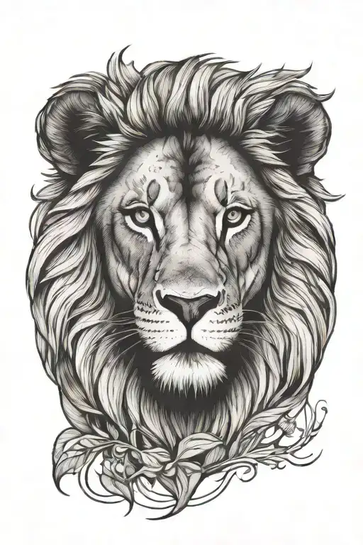 Lion Minimalistic