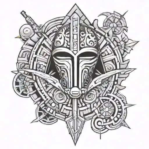 Star Wars Tattoo Maori Design
