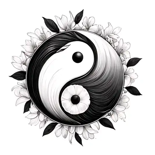 My Name Is Peaches And My Best Friends Name Is Lily Draw A Ying Yang That Symbolizes That