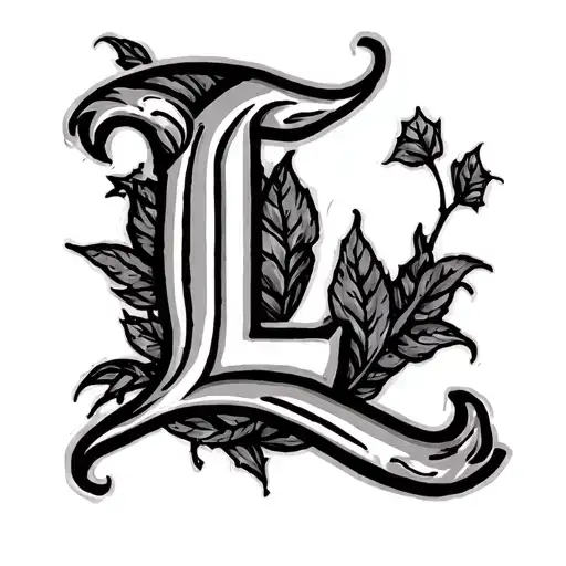 Initial E And L Letter