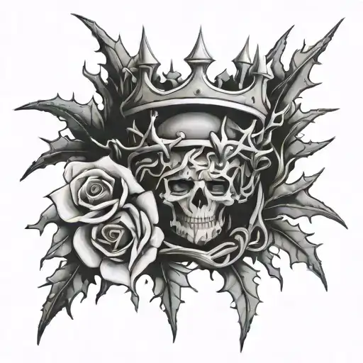 Crown Of Thorn Crown