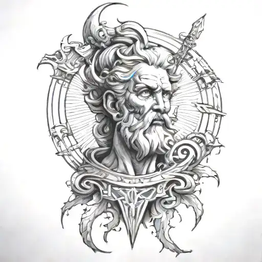 God Who After Many Battles Has Reached The Strength Of A God Tattoo