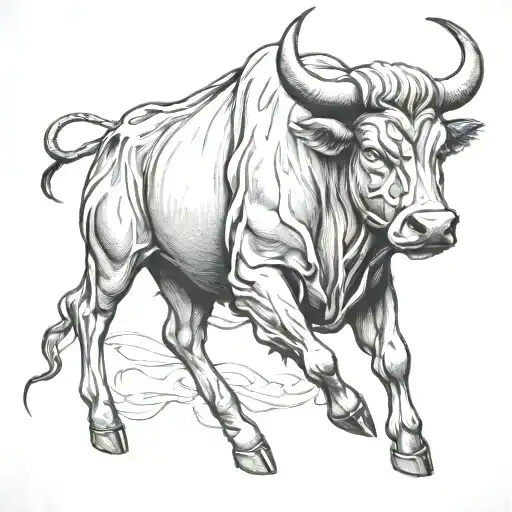 Bull Outline