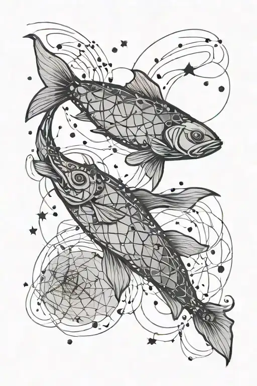 Ruby And Pisces Constellation