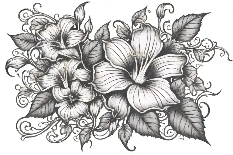 Bloody Morning Glory Vine