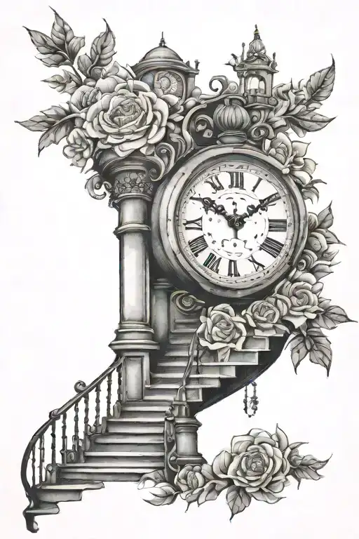 Stairs Clock