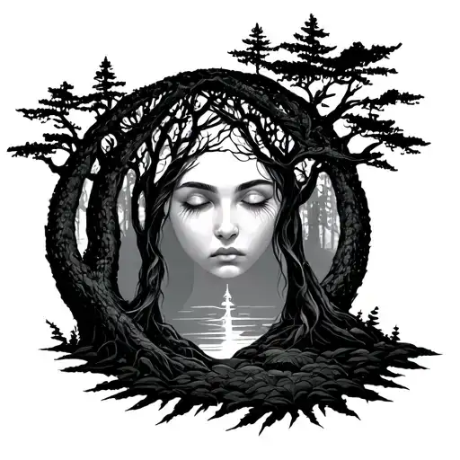 Spiritual Awake Life Through Forest