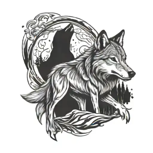 Wolf And The Moon