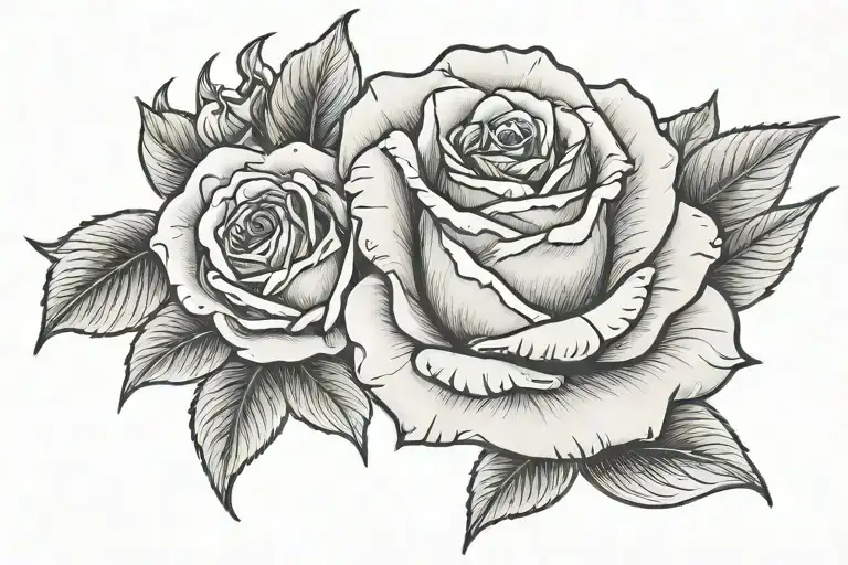 Name Tiffany With A Rose