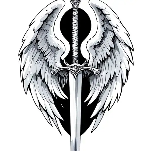 Arch Angel With Sword