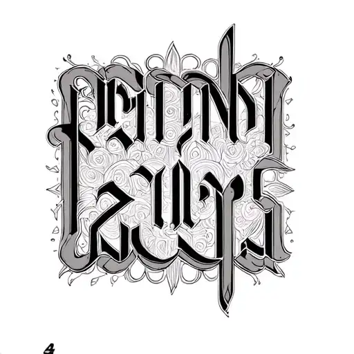 Two Word Ambigram Generator