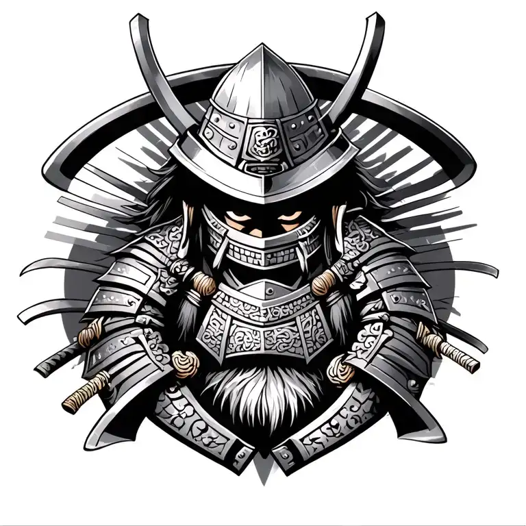 Large Samurai Warrior