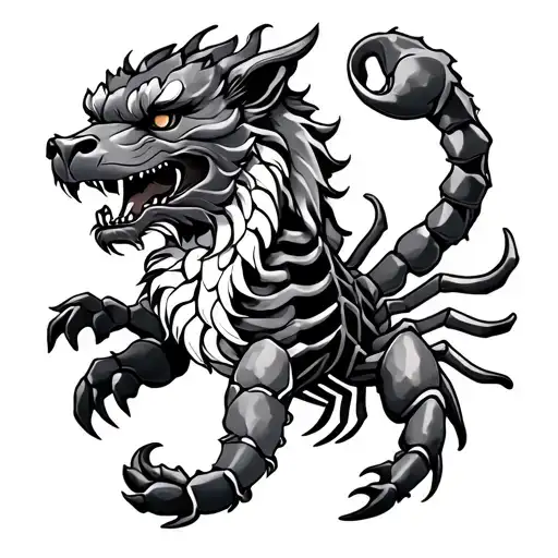 Foo Dog And Scorpion