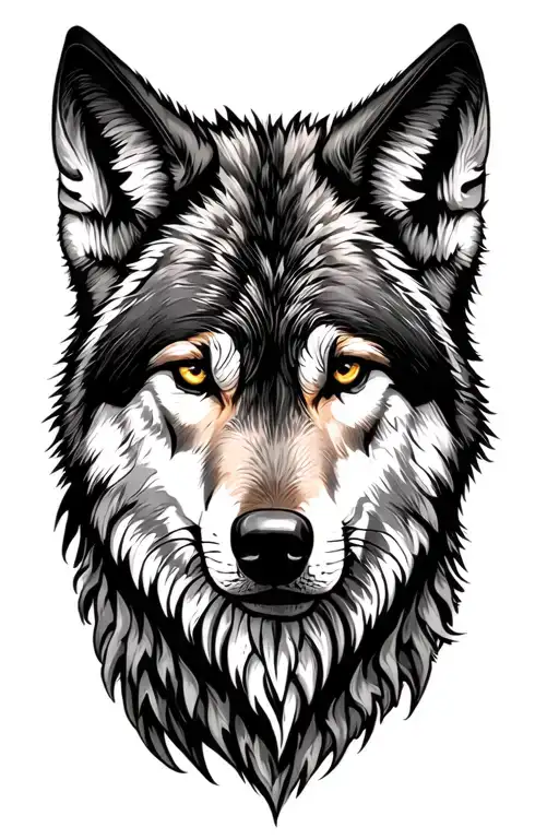Wolf Looking Forward